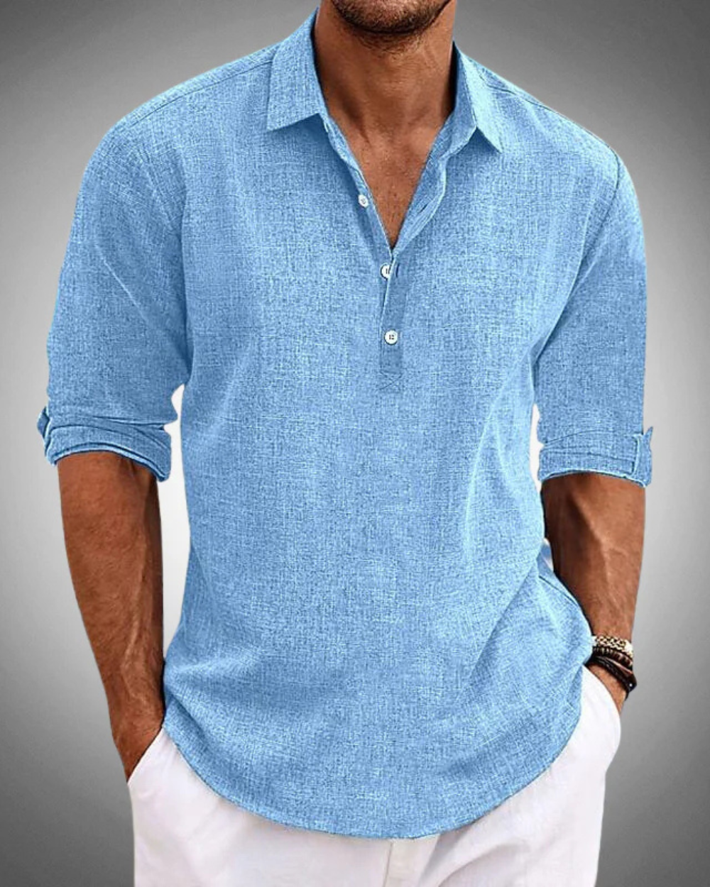 Camisa de lino