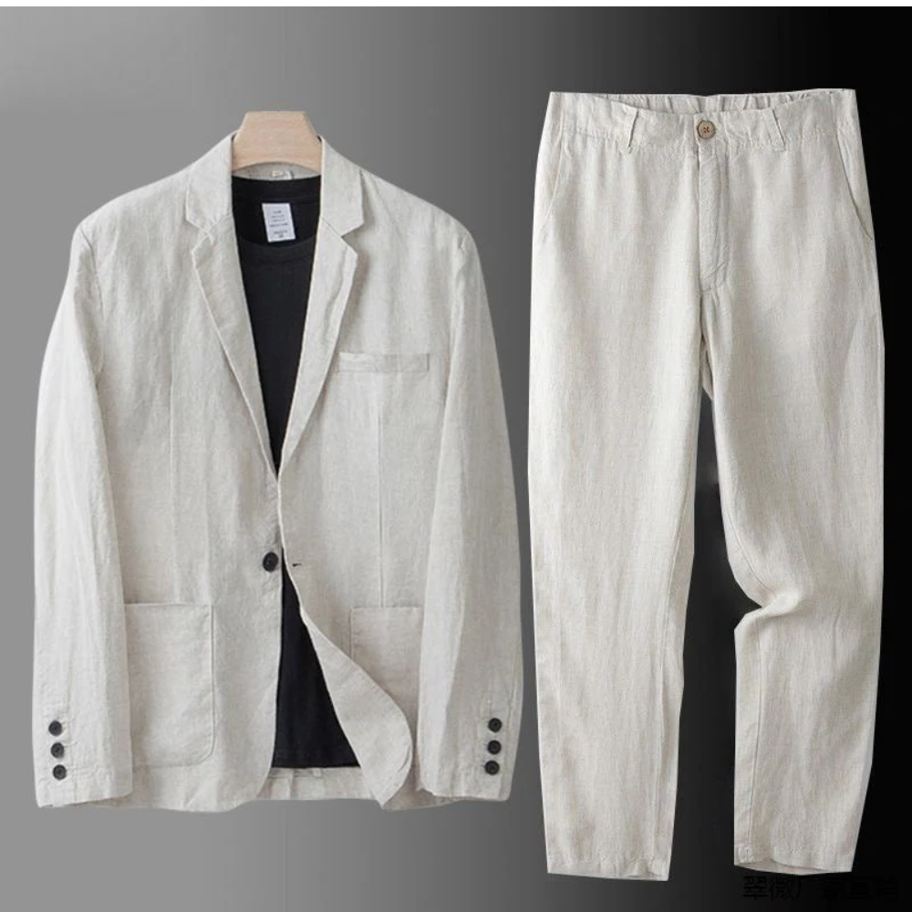 Traje de lino