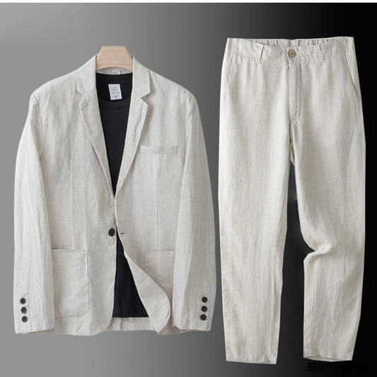 Traje de lino