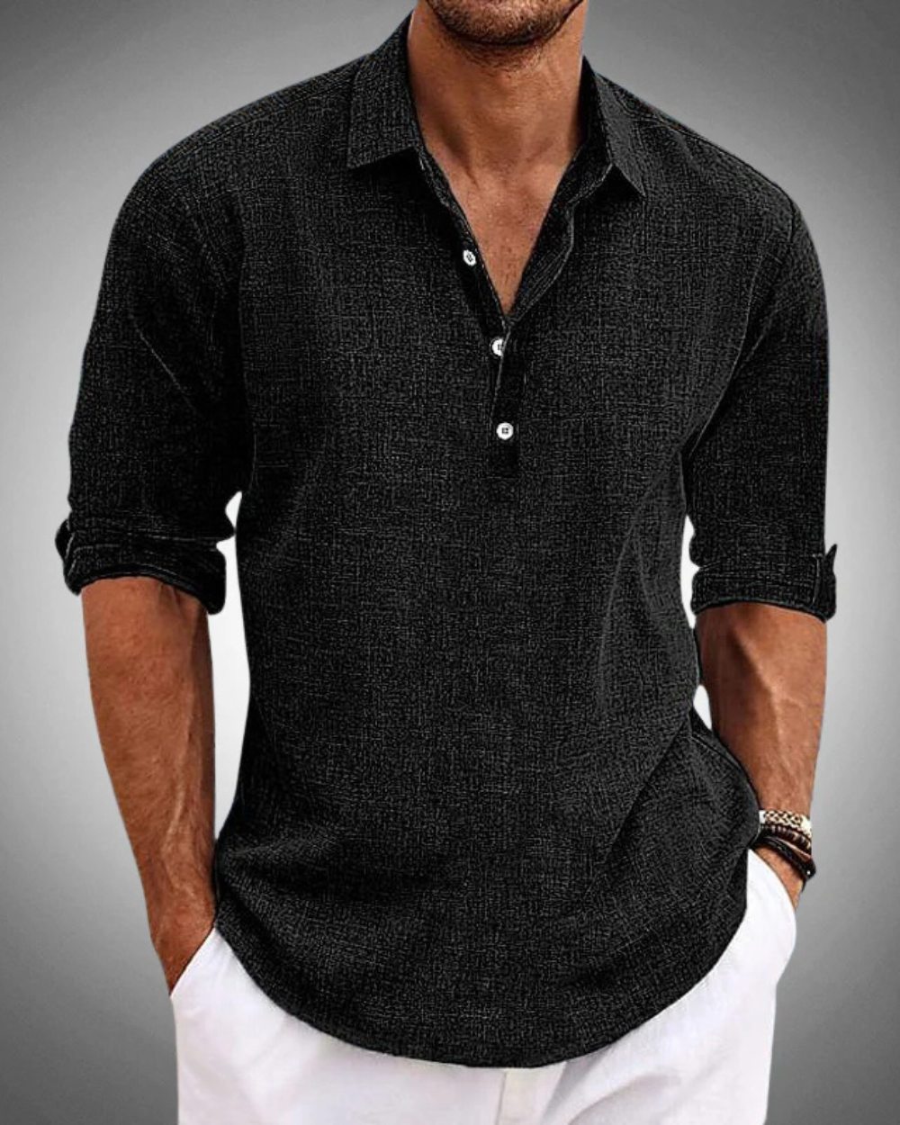 Camisa de lino