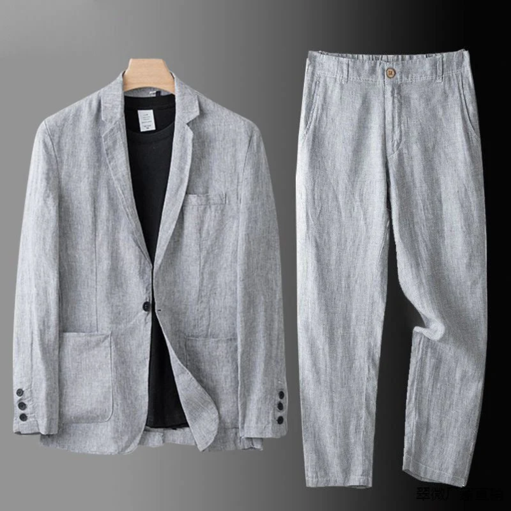 Traje de lino