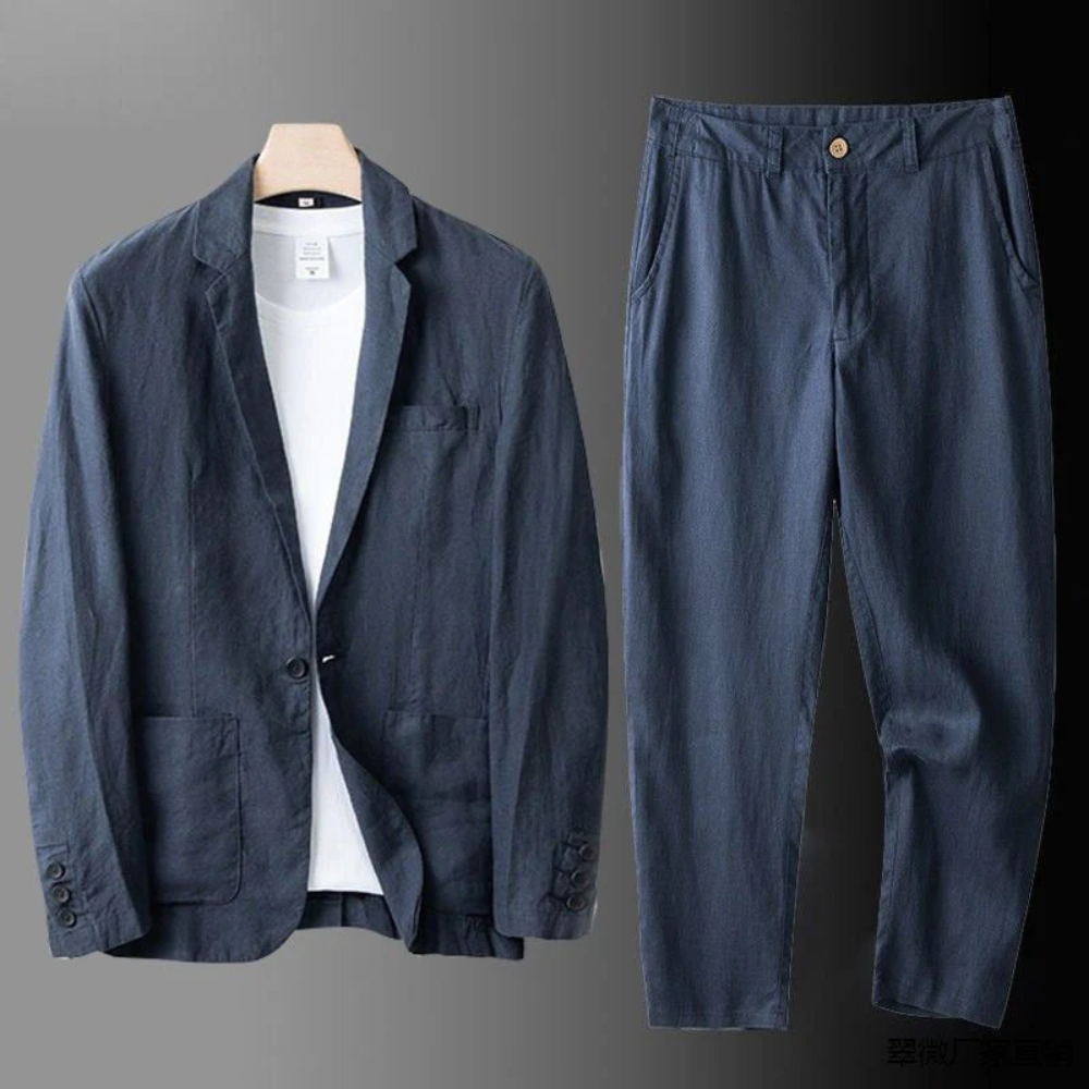Traje de lino